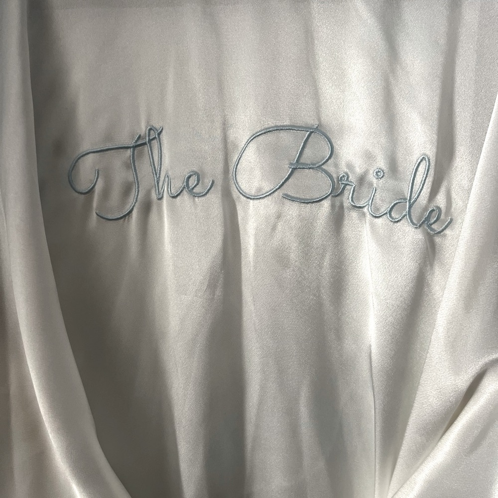 Bride robe